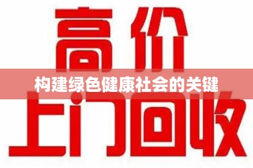 武汉构建绿色健康社会的关键