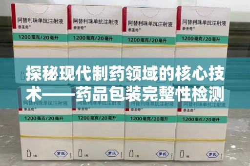 武汉探秘现代制药领域的核心技术——药品包装完整性检测的科学与应用